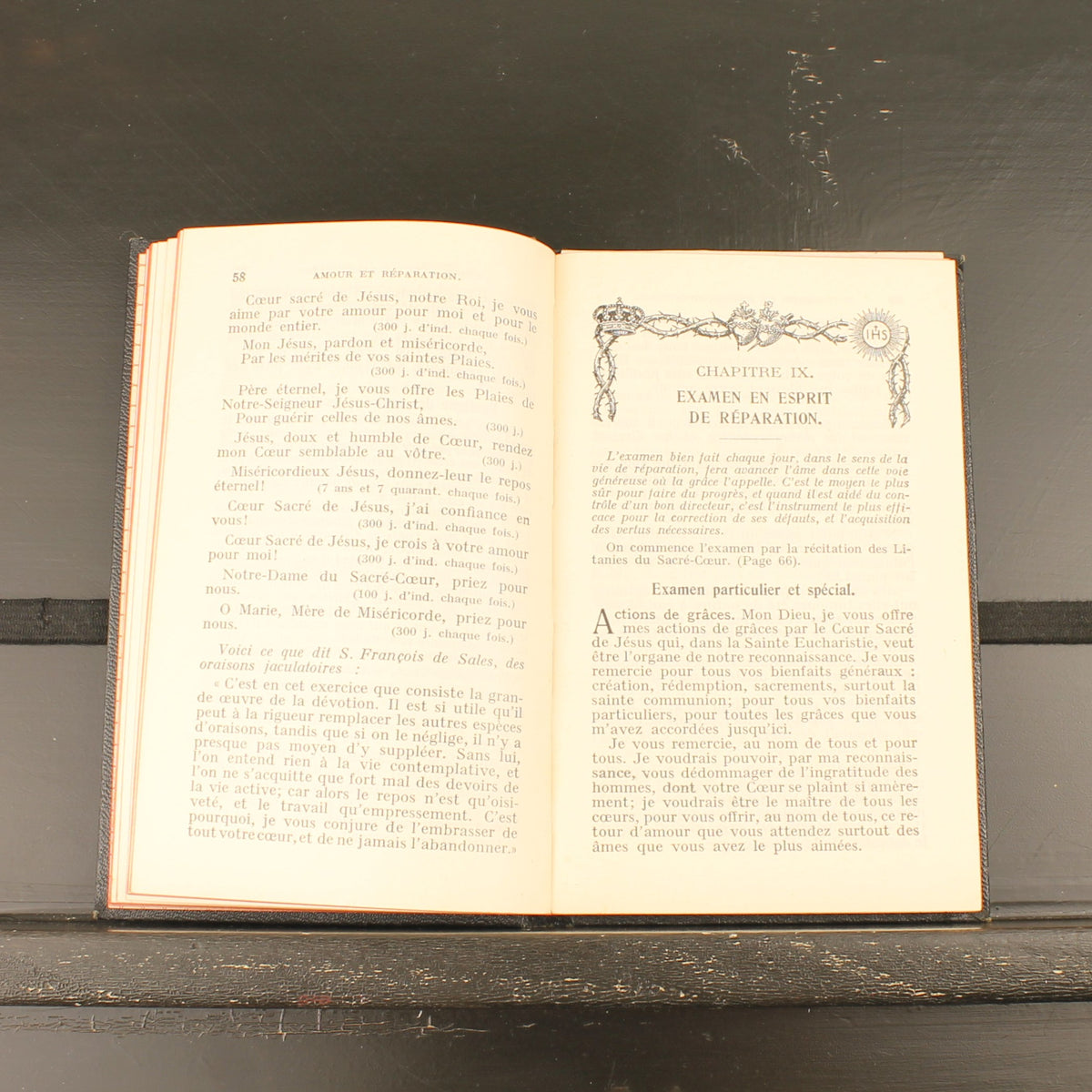 Love and Reparation - André Prévot - French Prayer Book - Turnhout ca. 1933
