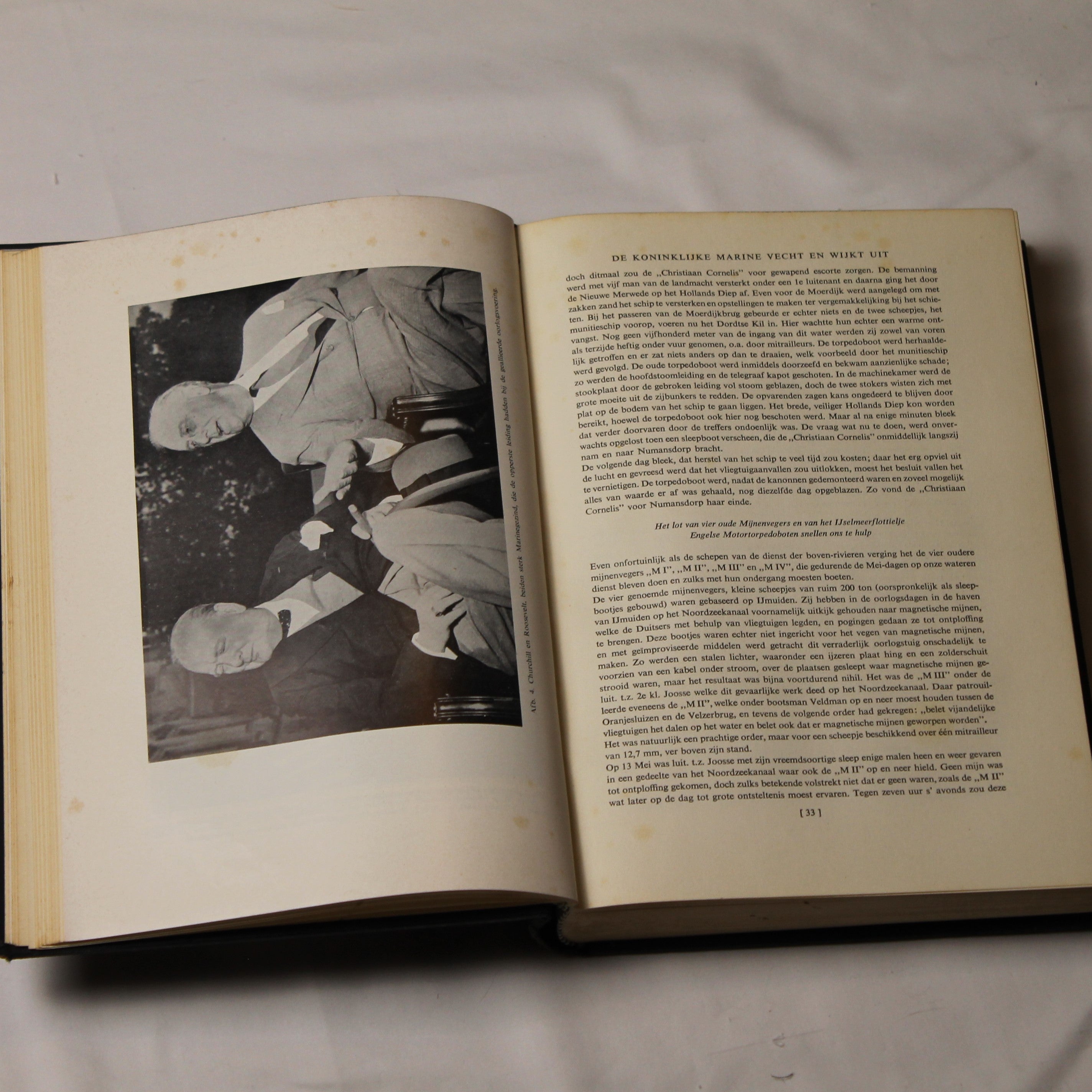 WWII Naval Book 1944 – They Fought on the Seven Seas – K.W.L. Bezemer – Original edition