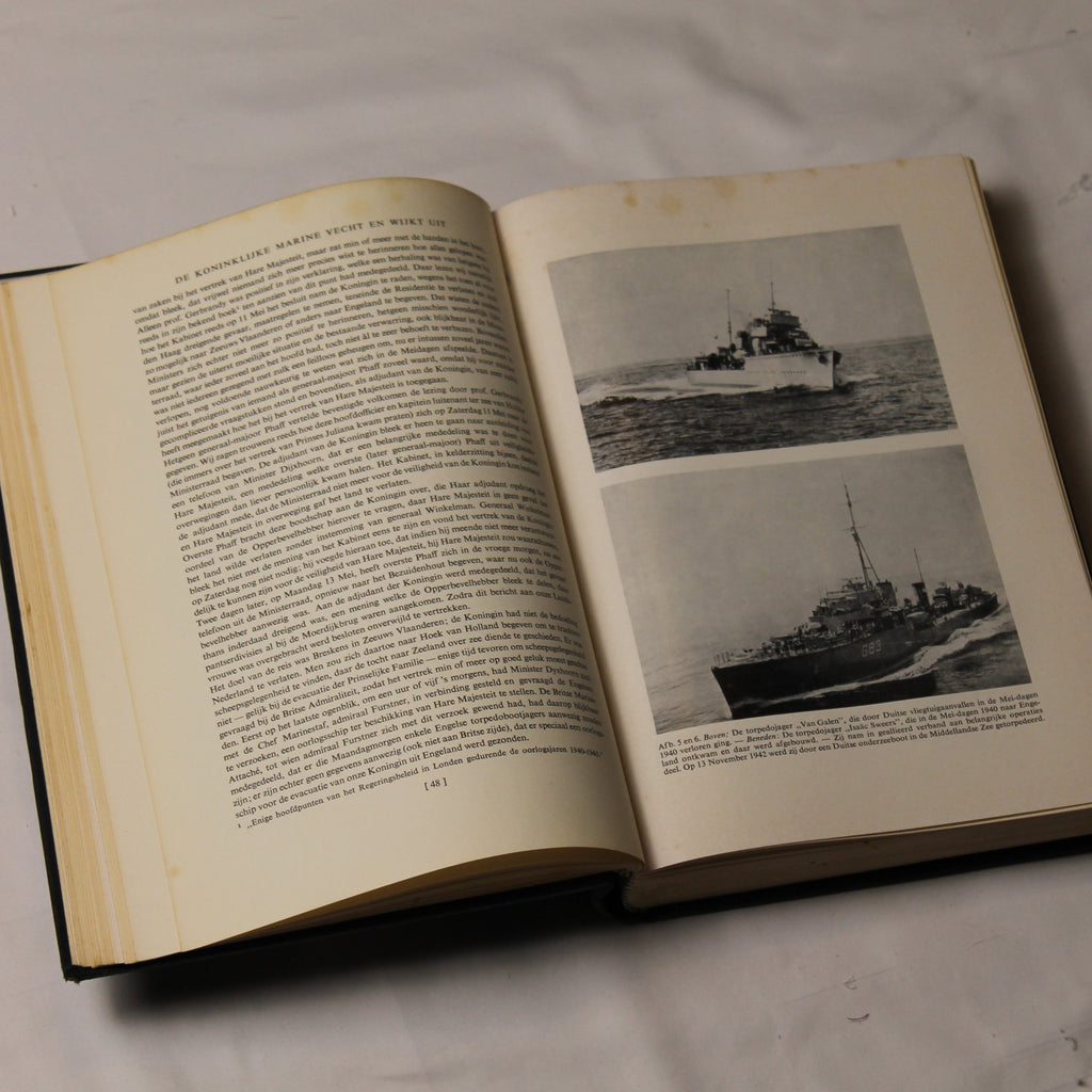 WWII Naval Book 1944 – They Fought on the Seven Seas – K.W.L. Bezemer – Original edition