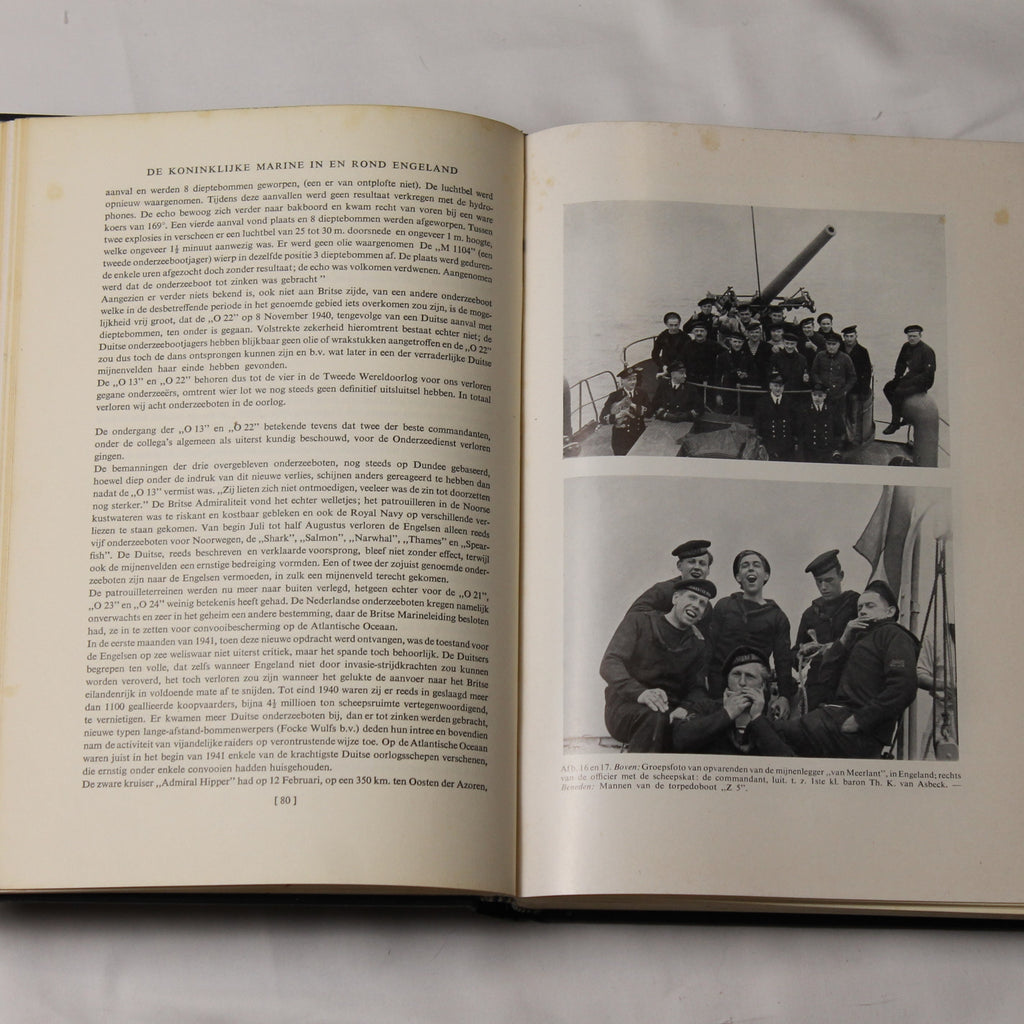 WWII Naval Book 1944 – They Fought on the Seven Seas – K.W.L. Bezemer – Original edition