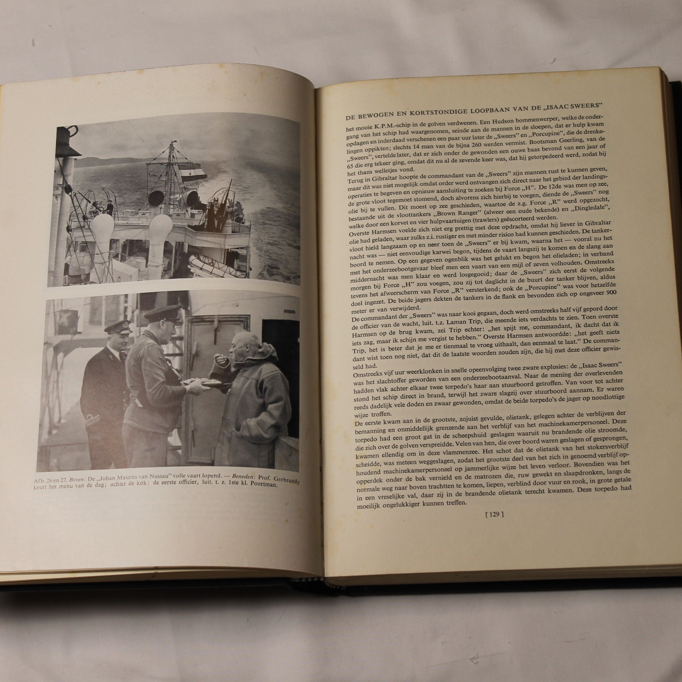 WWII Naval Book 1944 – They Fought on the Seven Seas – K.W.L. Bezemer – Original edition