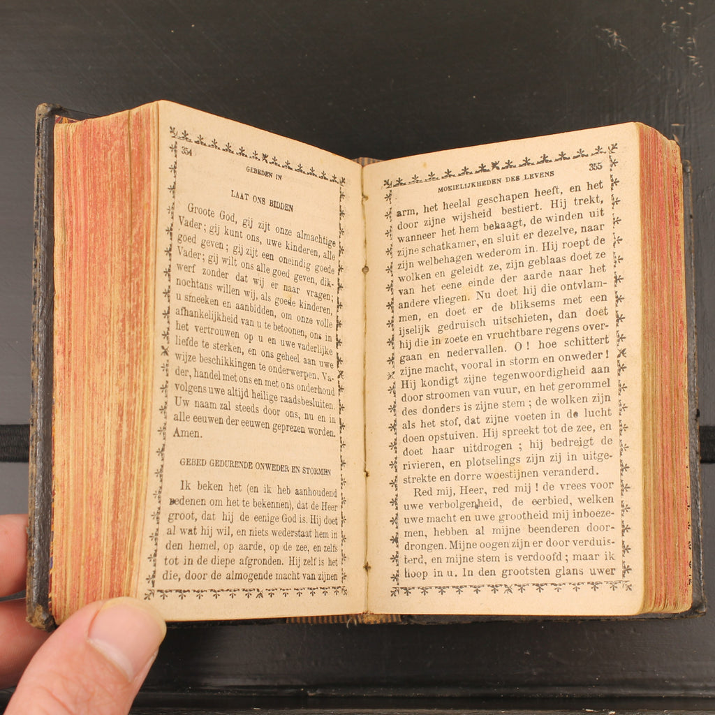 Der christliche Schatz - Antikes Gebetbuch - Maaseik ca. 1893