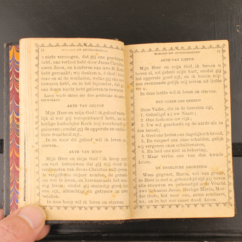 Der christliche Schatz - Antikes Gebetbuch - Maaseik ca. 1893