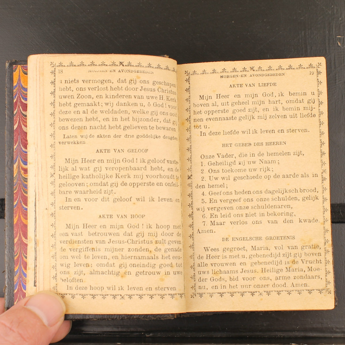 Der christliche Schatz - Antikes Gebetbuch - Maaseik ca. 1893