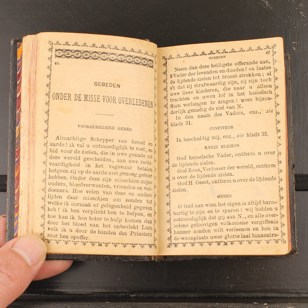 Der christliche Schatz - Antikes Gebetbuch - Maaseik ca. 1893