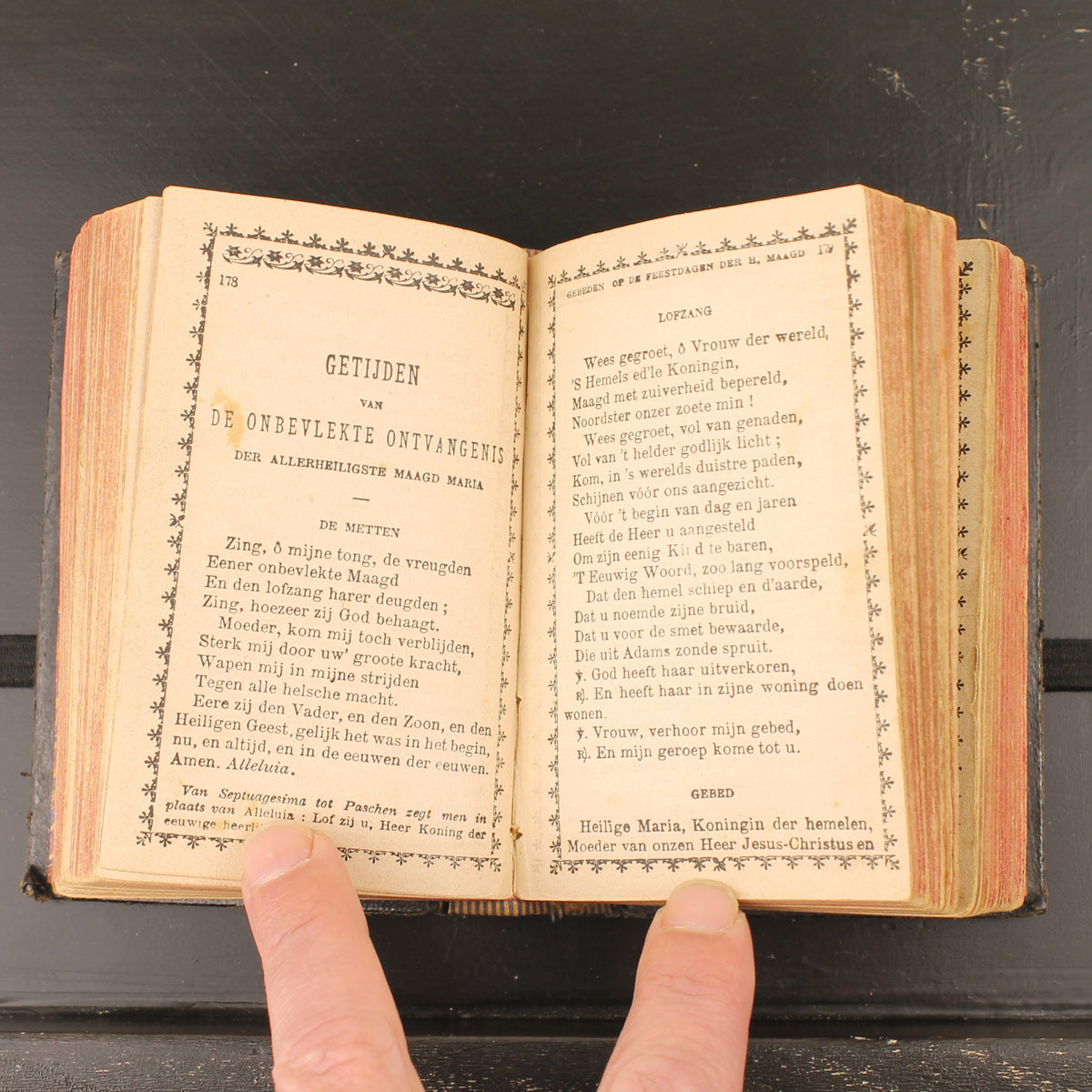 Der christliche Schatz - Antikes Gebetbuch - Maaseik ca. 1893