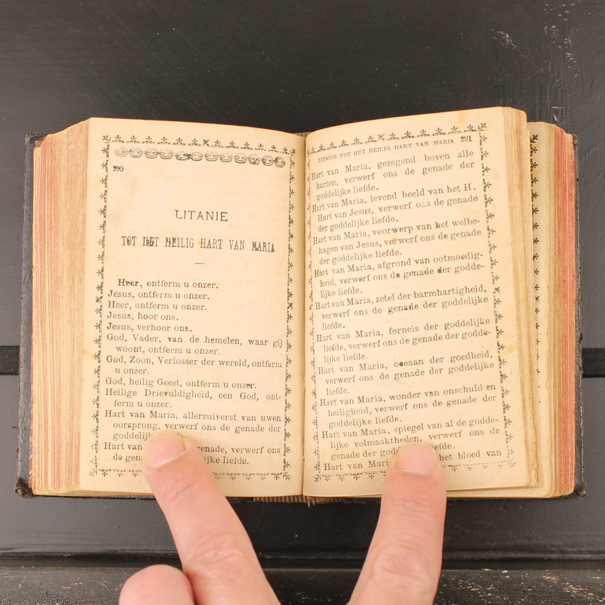 Der christliche Schatz - Antikes Gebetbuch - Maaseik ca. 1893