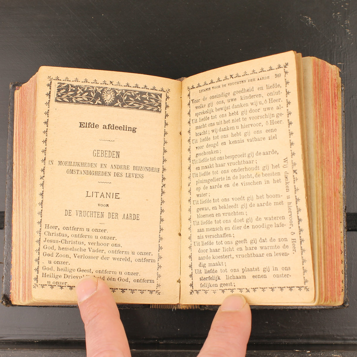 Der christliche Schatz - Antikes Gebetbuch - Maaseik ca. 1893