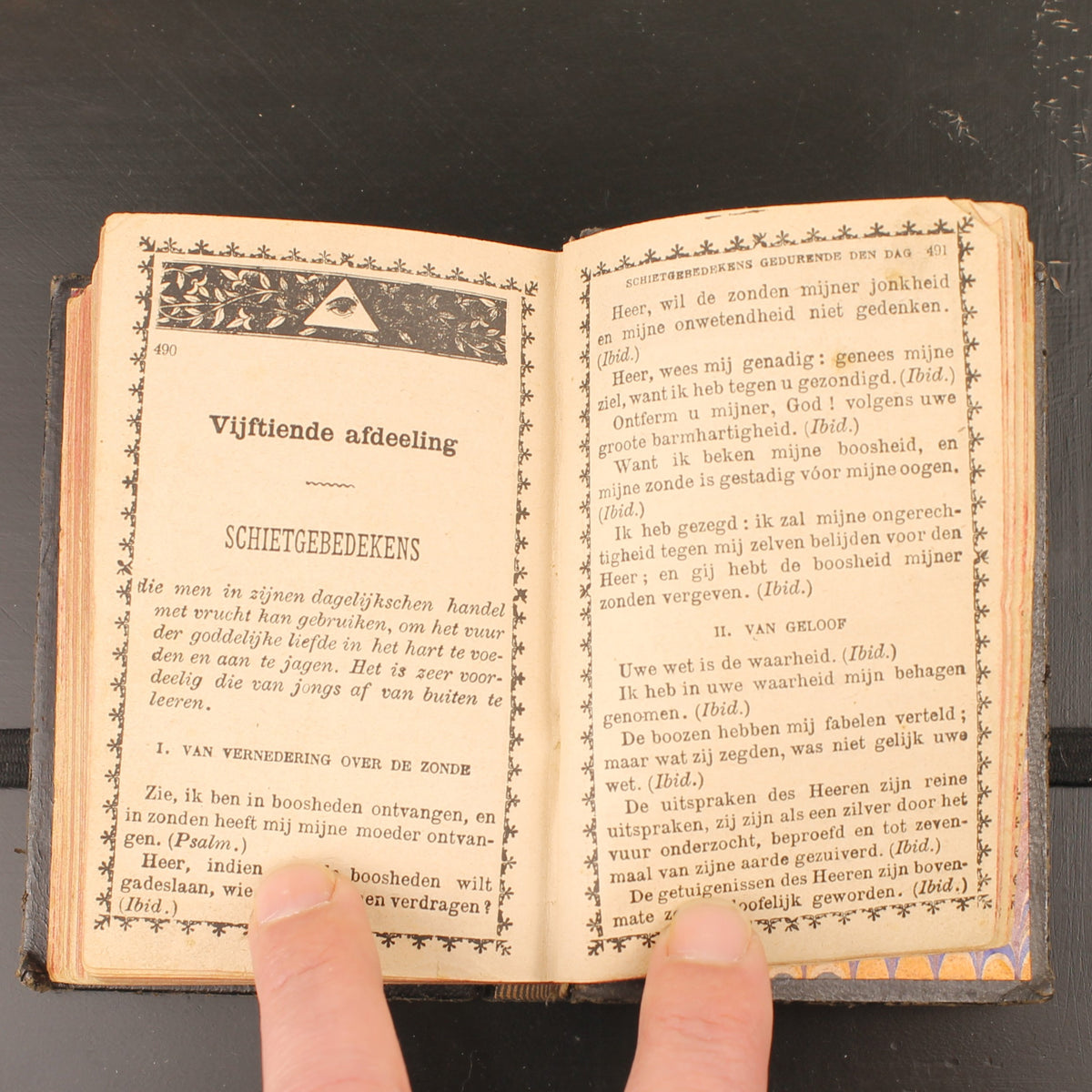 Der christliche Schatz - Antikes Gebetbuch - Maaseik ca. 1893