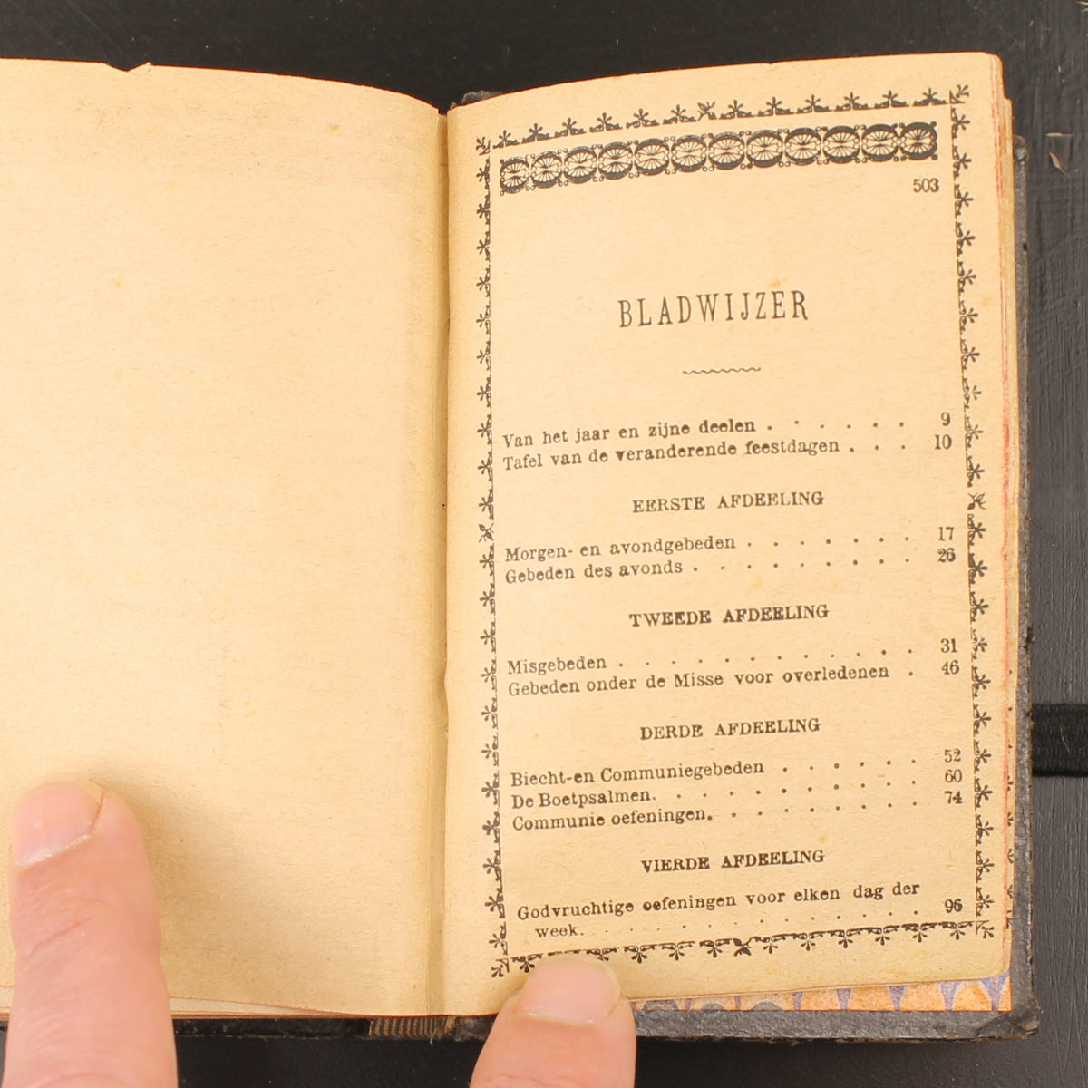 Der christliche Schatz - Antikes Gebetbuch - Maaseik ca. 1893