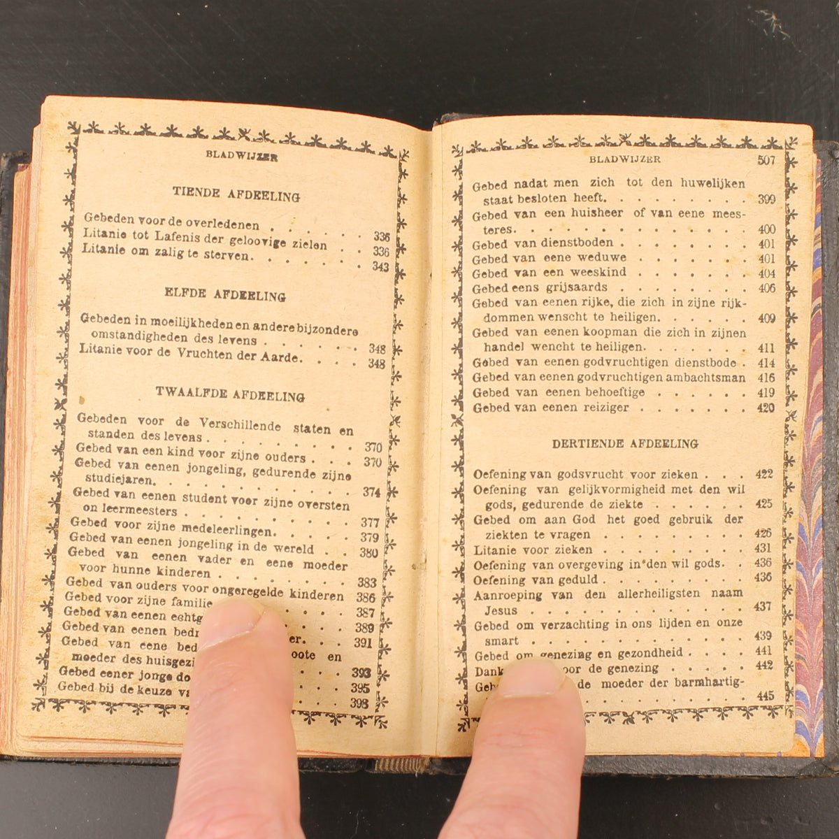 Der christliche Schatz - Antikes Gebetbuch - Maaseik ca. 1893