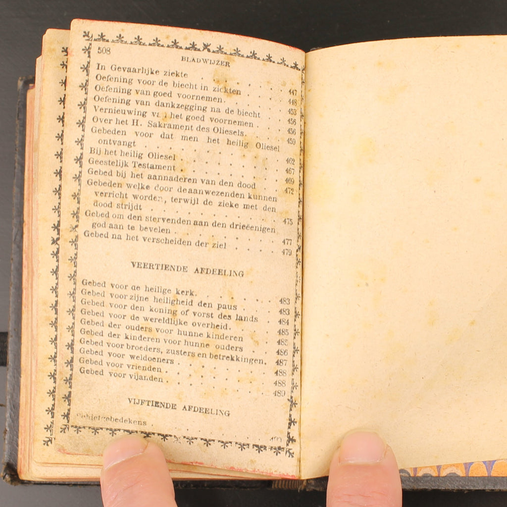 Der christliche Schatz - Antikes Gebetbuch - Maaseik ca. 1893