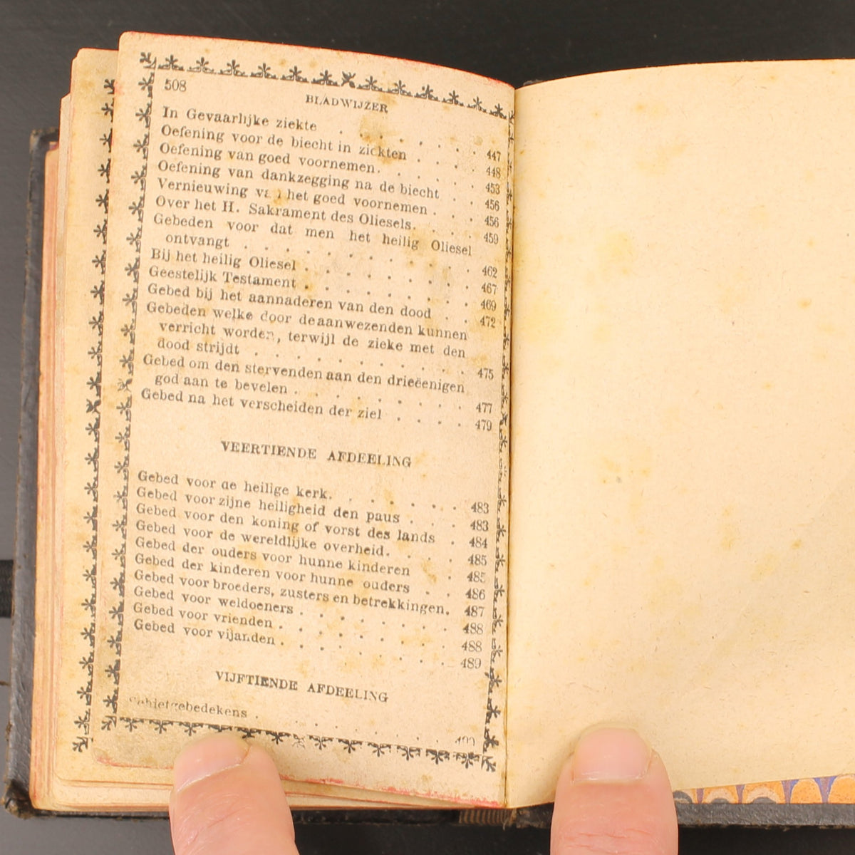 Der christliche Schatz - Antikes Gebetbuch - Maaseik ca. 1893