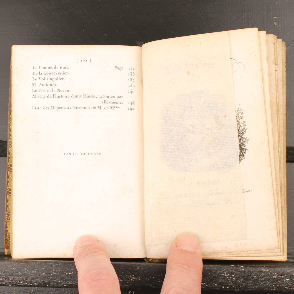 Choix de Jolis Morceaux - Lefuel, Libraire-Éditeur 1826 - Libro antico francese con incisioni