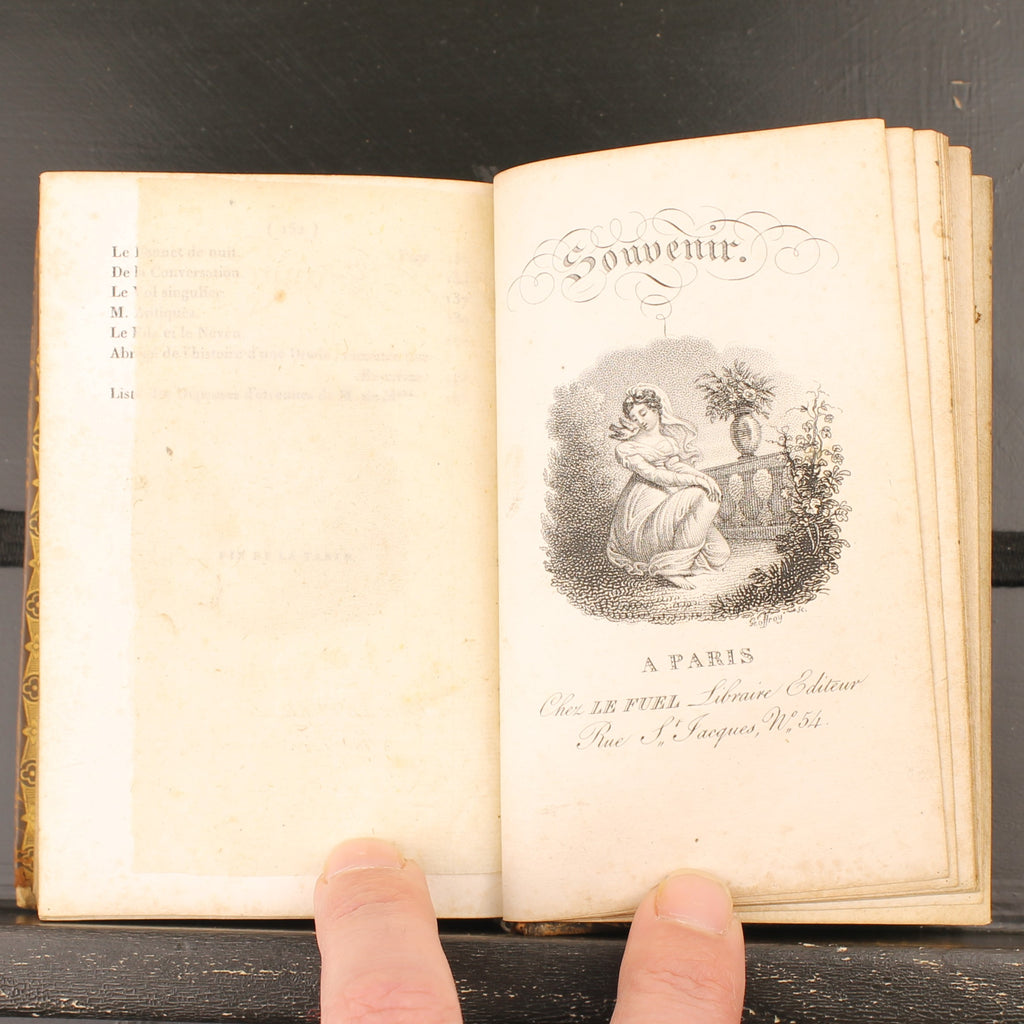 Choix de Jolis Morceaux - Lefuel, Libraire-Éditeur 1826 - Libro antico francese con incisioni