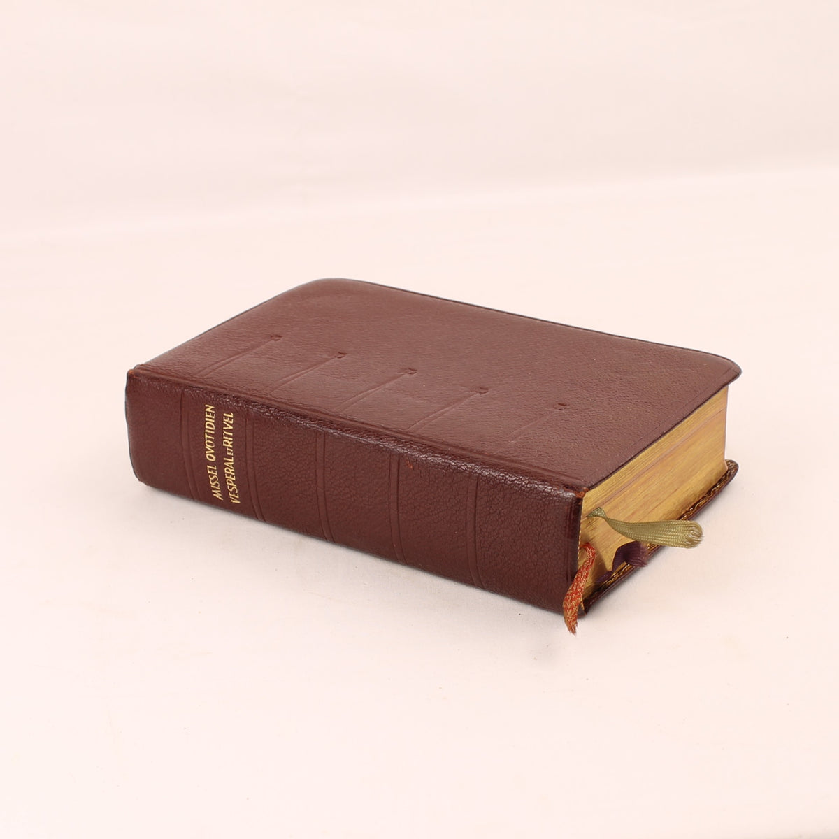 Daily Vespers and Ritual Missal - Dom Gérard - Brepols 1951 - Vintage French-Latin Missal