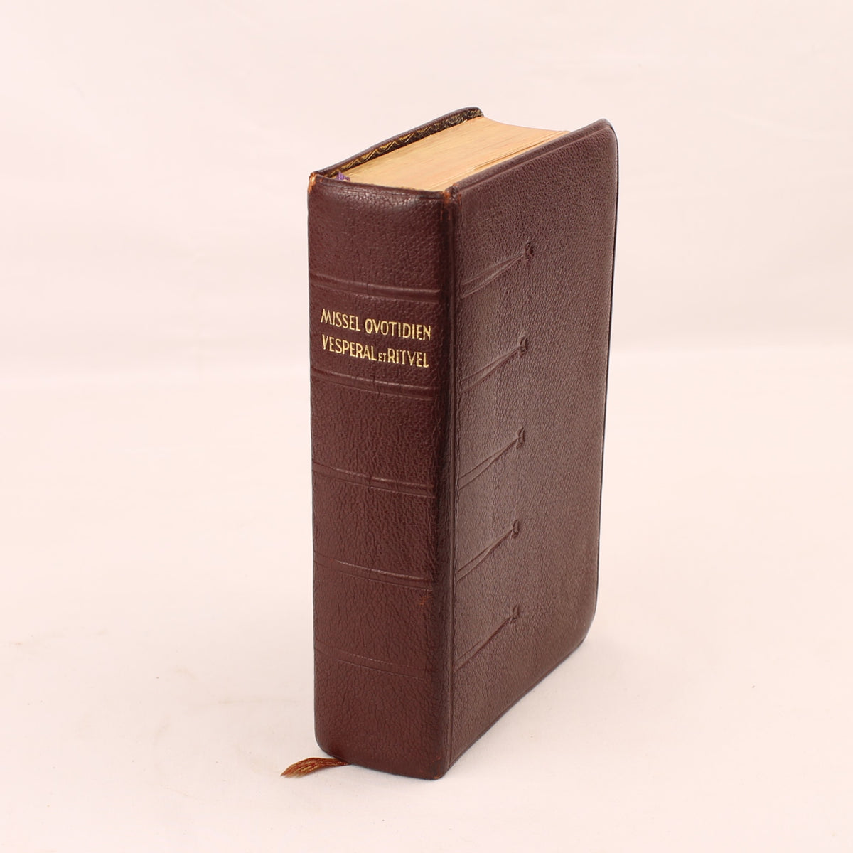 Daily Vespers and Ritual Missal - Dom Gérard - Brepols 1951 - Vintage French-Latin Missal