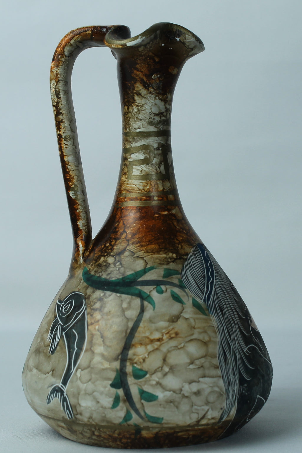 Decoratieve Interbellum Kan / Vaas met Figuratief Decor – ca. 1920–1930