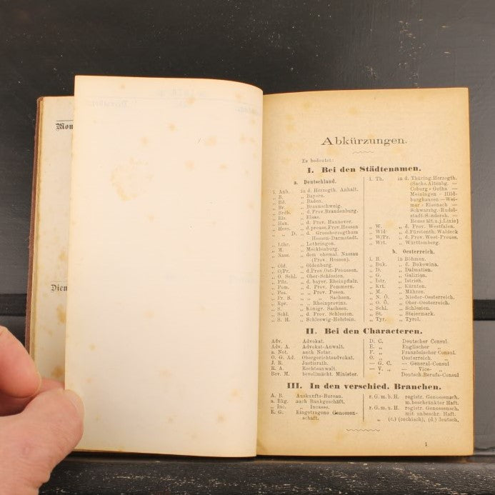 Calendario commerciale per il traffico mondiale di C. Regenhardt | Primo anno 1876