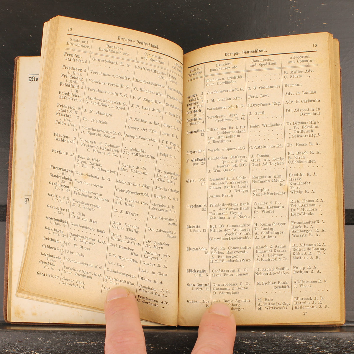 Calendario commerciale per il traffico mondiale di C. Regenhardt | Primo anno 1876