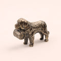 Saint-Bernard avec tonnelet de sauvetage | Miniature en métal | 5,3 cm