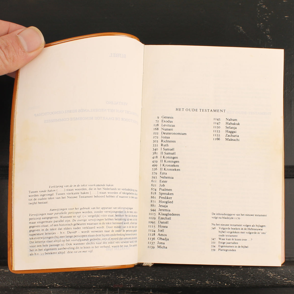 NBG-Bibel - Mit Originalkassette - Haarlem 1980