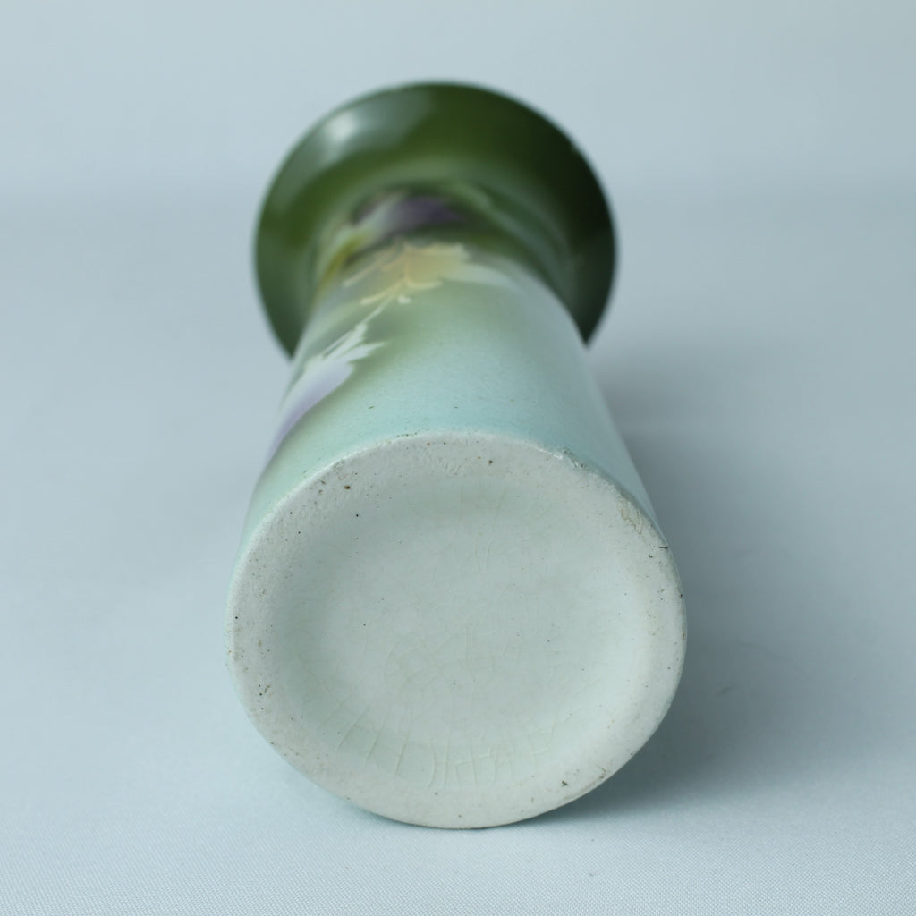 Groen bloemvaasje | 13 cm