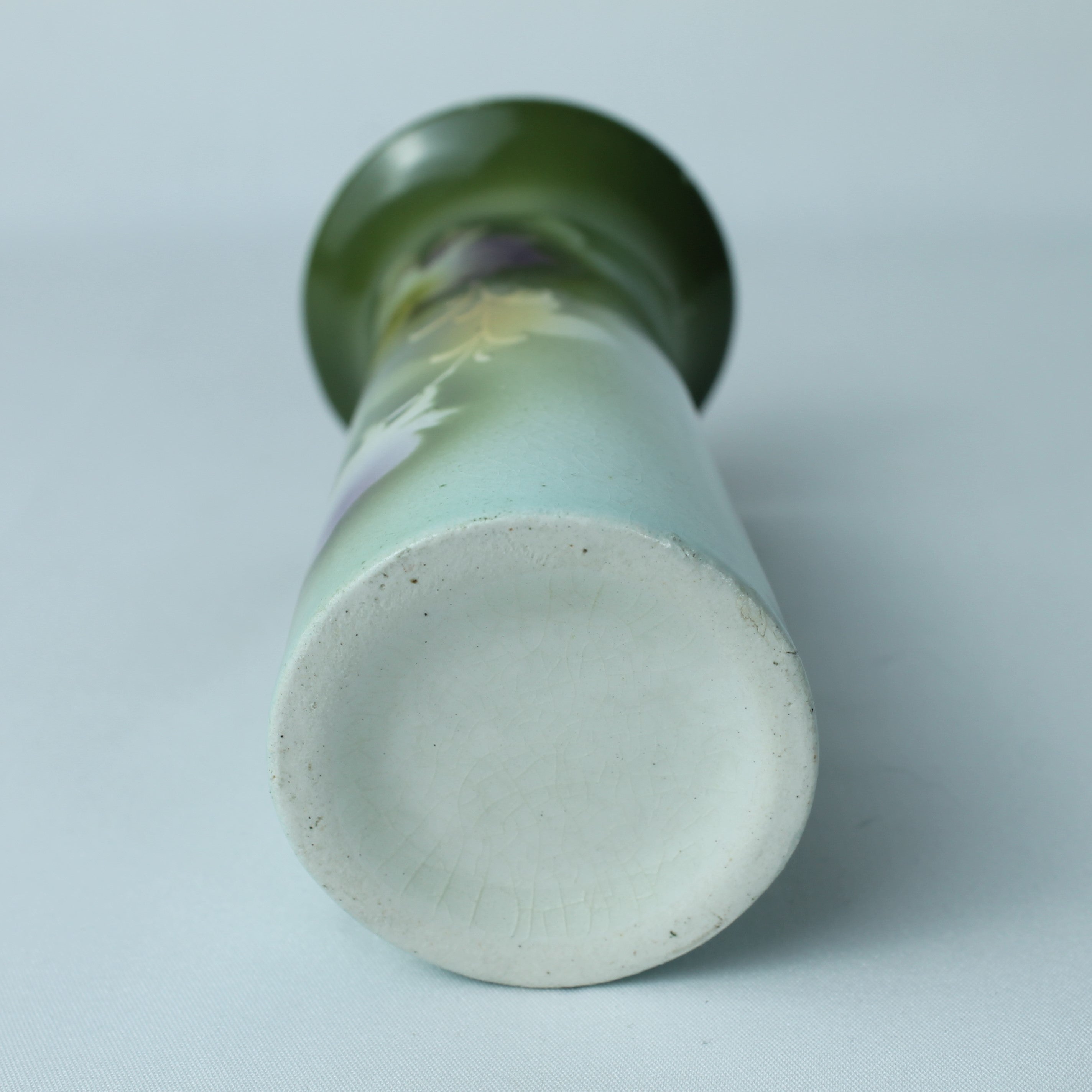 Groen bloemvaasje | 13 cm