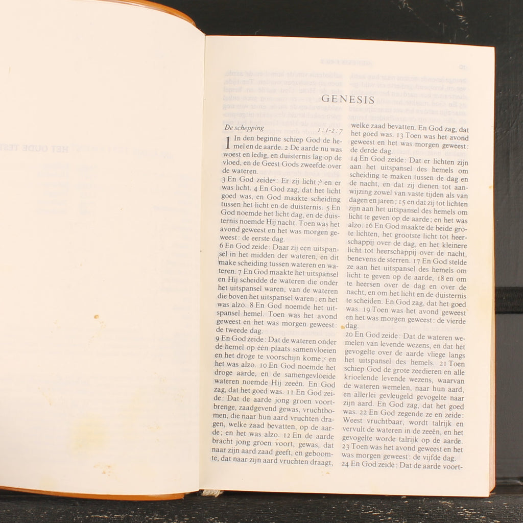 NBG-Bibel - Mit Originalkassette - Haarlem 1980