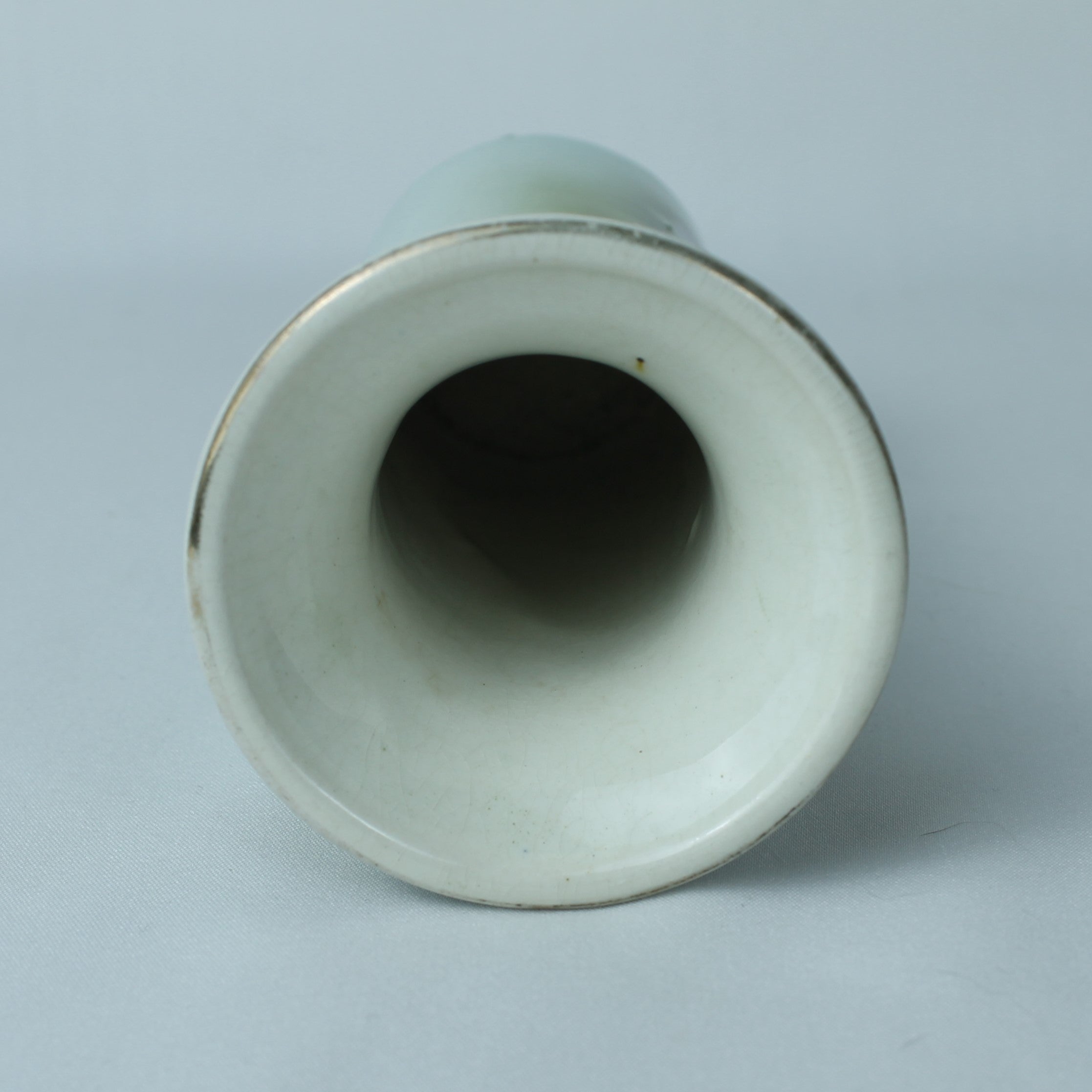 Groen bloemvaasje | 13 cm