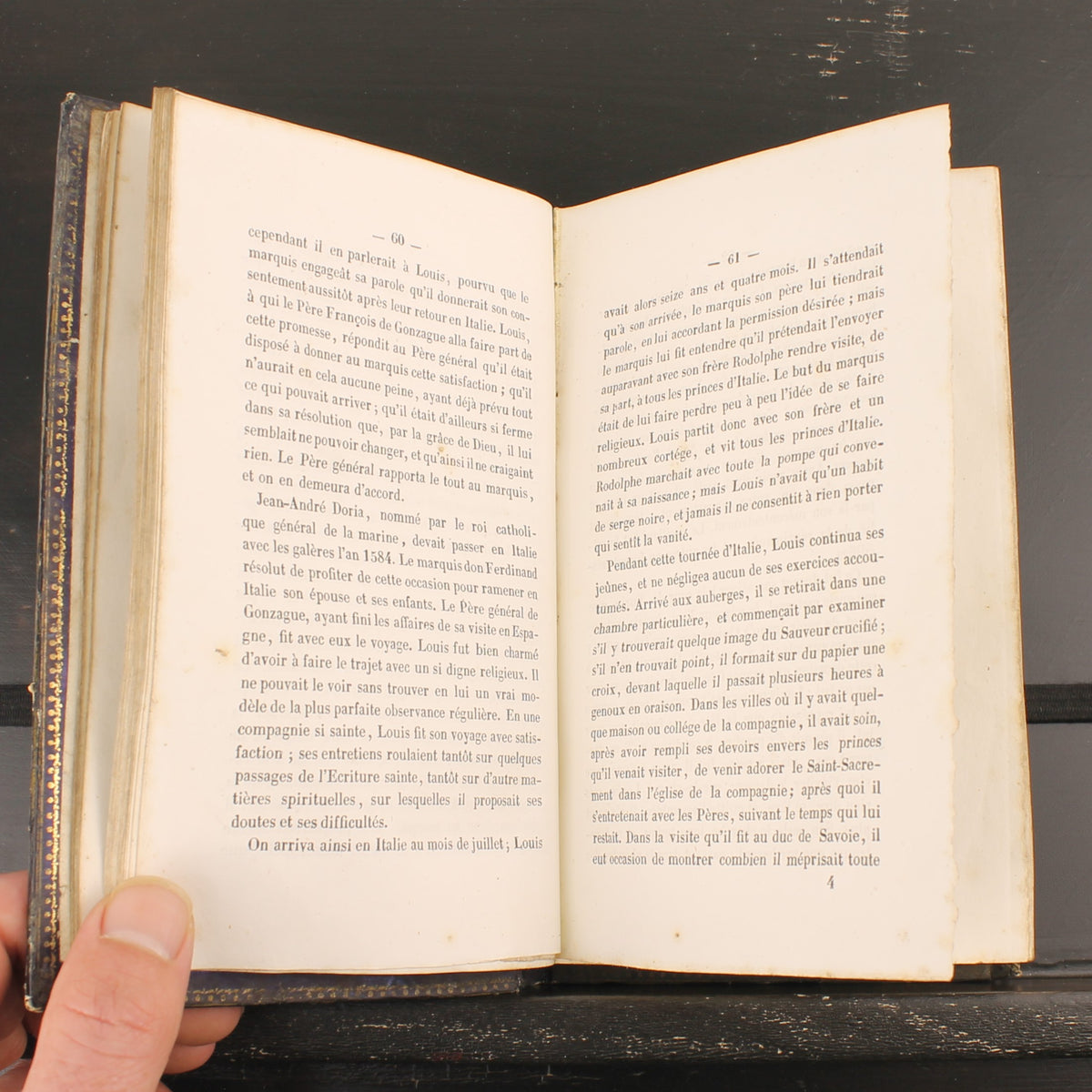The Life of St. Aloysius Gonzaga - Barbou Frères 1846 - Antique French Religious Book