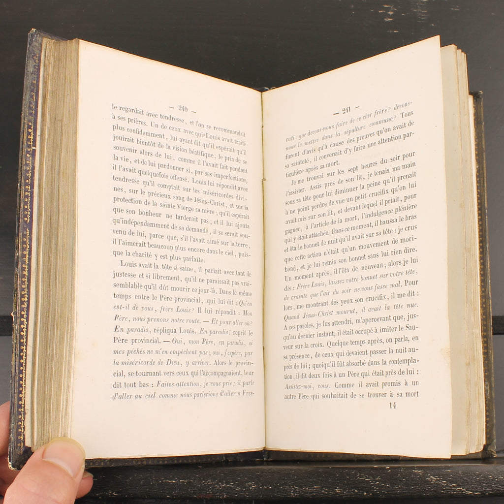 The Life of St. Aloysius Gonzaga - Barbou Frères 1846 - Antique French Religious Book