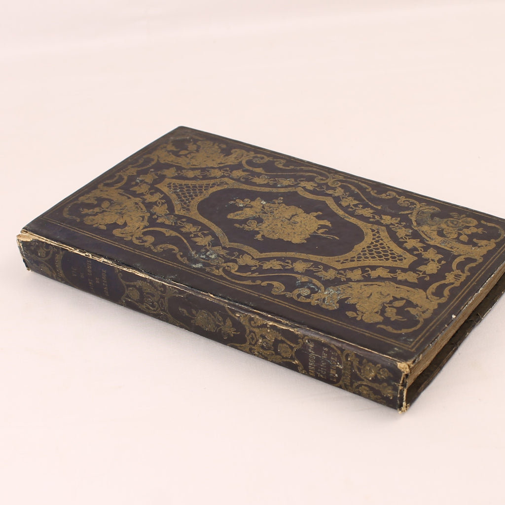 The Life of St. Aloysius Gonzaga - Barbou Frères 1846 - Antique French Religious Book