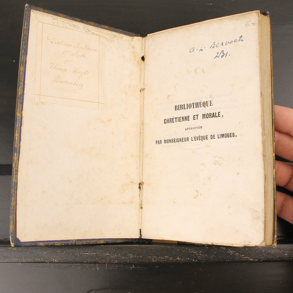 The Glories of the Nascent Church - Barbou Frères 1848 - Antique French Church History Book