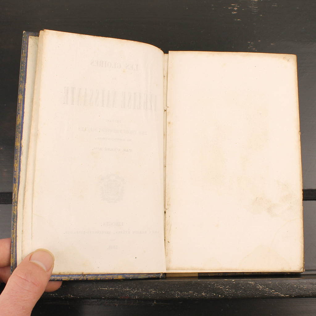 The Glories of the Nascent Church - Barbou Frères 1848 - Antique French Church History Book