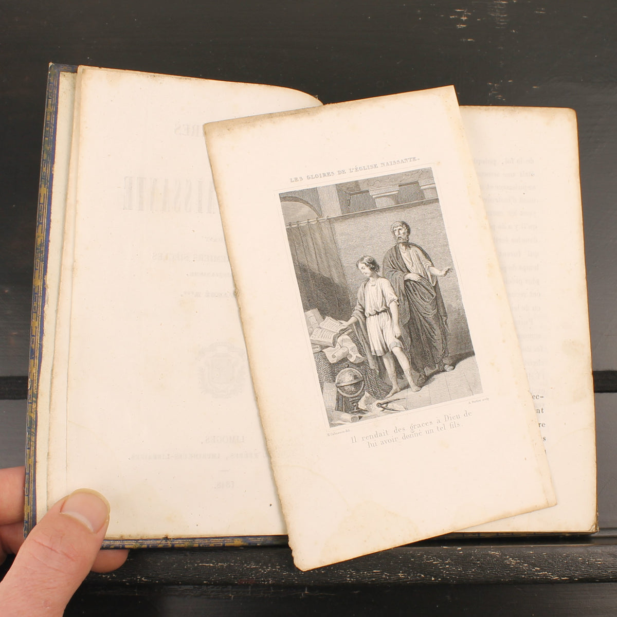 The Glories of the Nascent Church - Barbou Frères 1848 - Antique French Church History Book