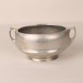 Sucrier Picquot Ware Magnalium à deux anses – Made in England (milieu du siècle)