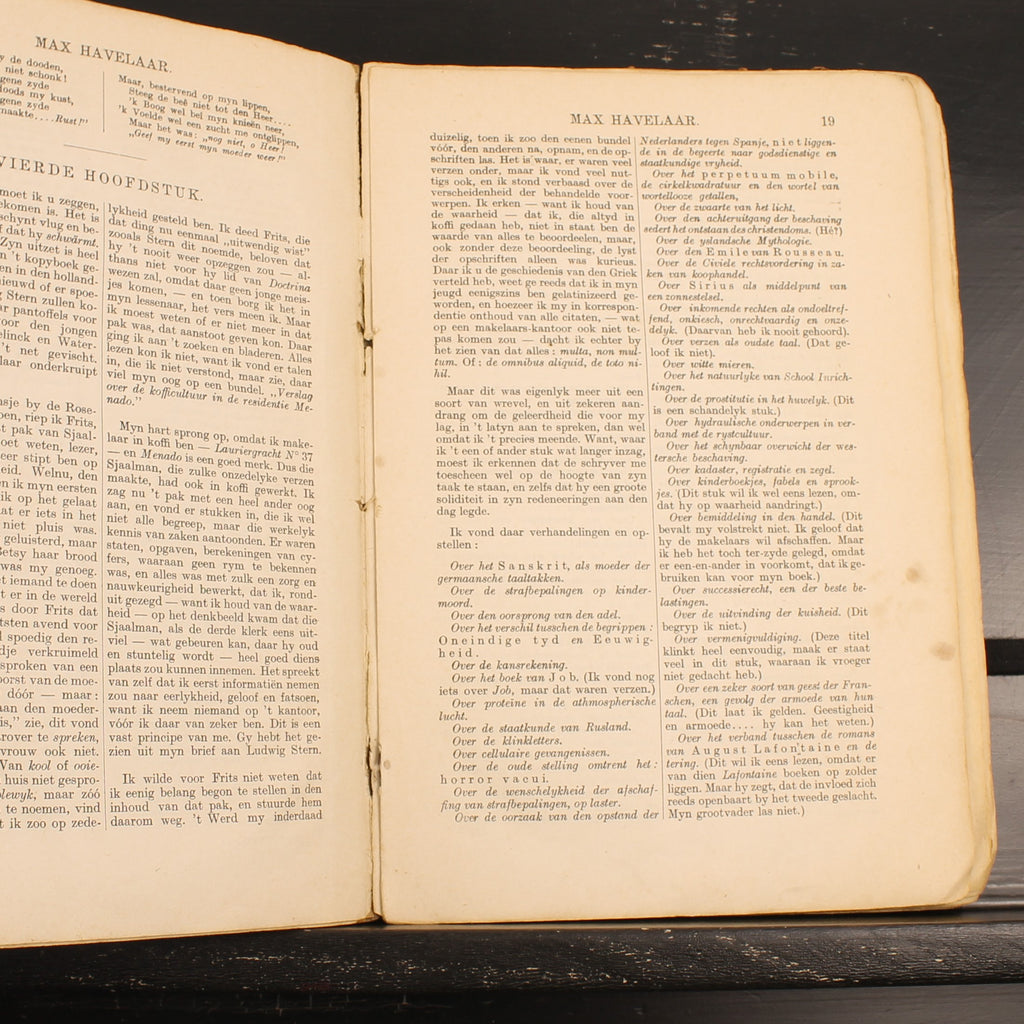 Max Havelaar | Multatuli | Elsevier 1907 | Eerste Volksuitgave
