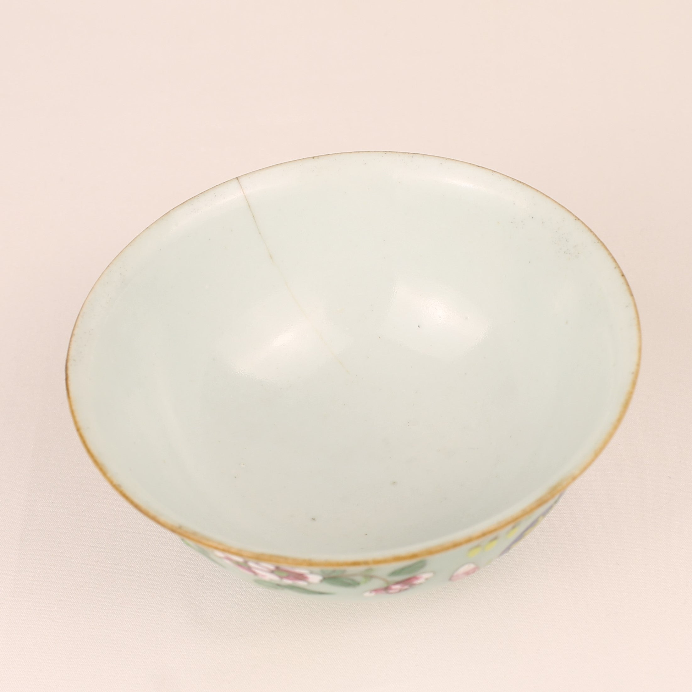 Chinees porseleinen kommetje - Handbeschilderd - Ø 11,5 cm