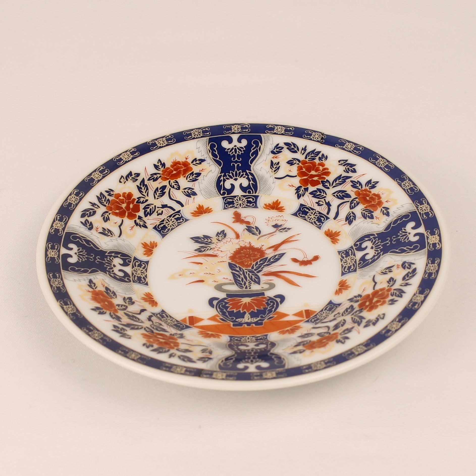 Porseleinen Kop & Schotel met Imari-decor - Espressoformaat