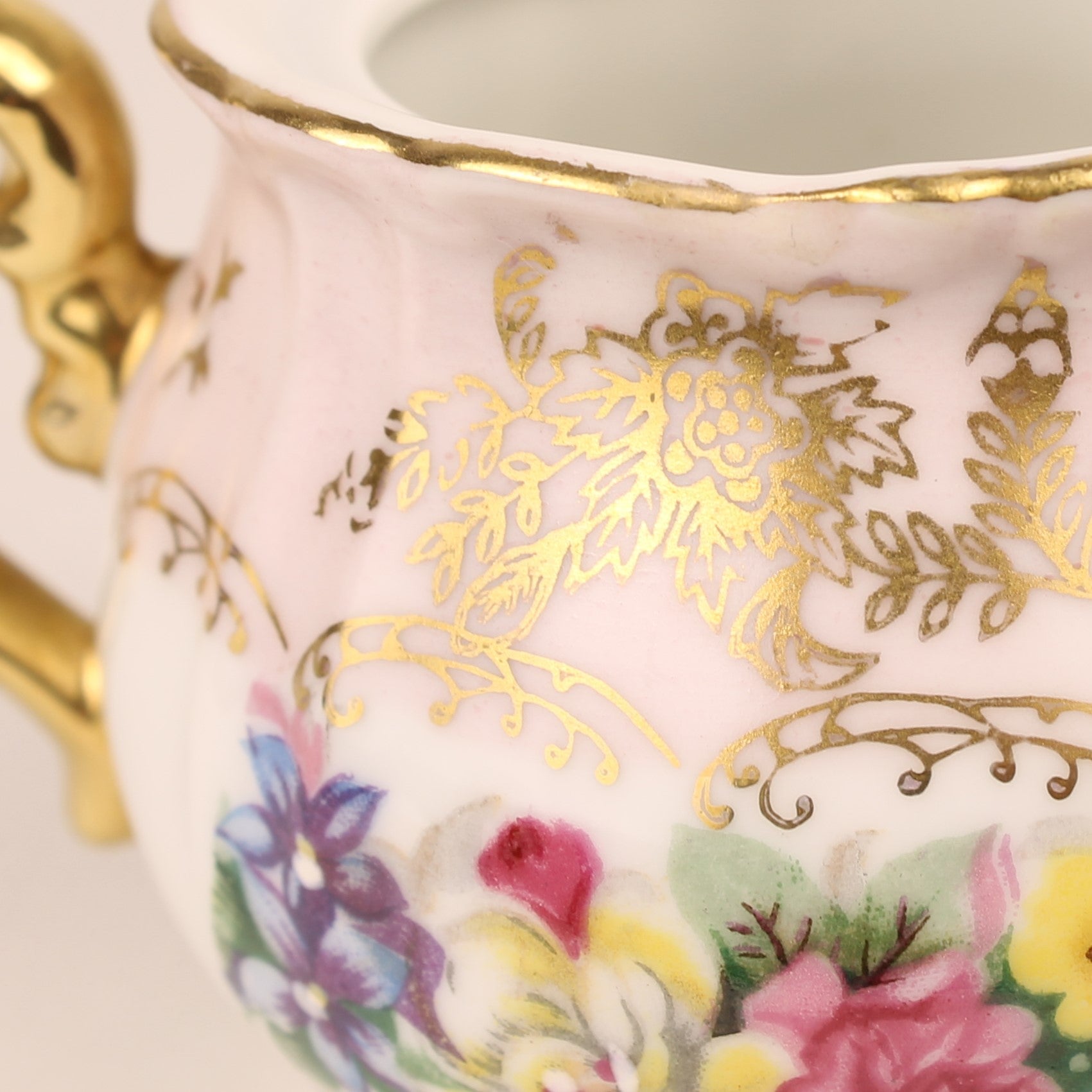 Japanse Porseleinen Suikerpot & Melkkan | SAJI Fine China