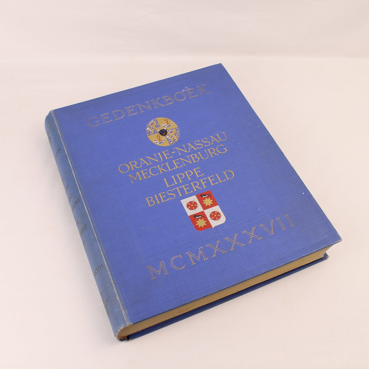 Livre commémoratif Orange-Nassau | Mariage de Juliana et Bernhard 1937