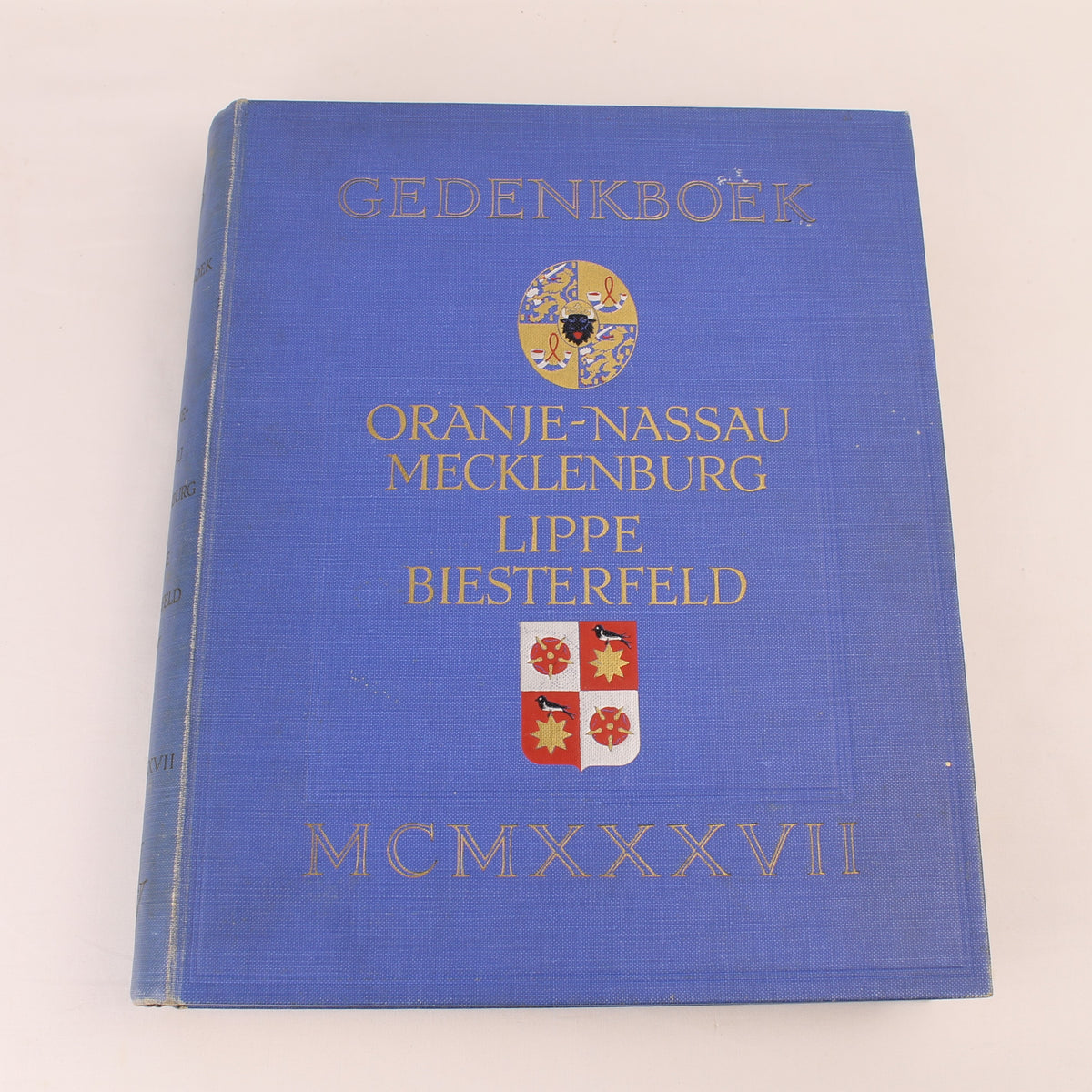 Livre commémoratif Orange-Nassau | Mariage de Juliana et Bernhard 1937