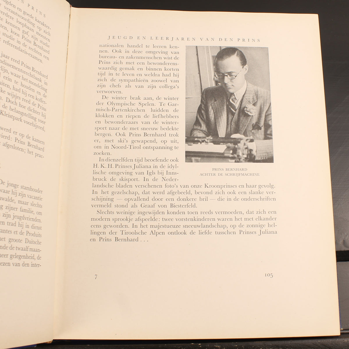 Libro conmemorativo Oranje-Nassau | Boda de Juliana y Bernardo 1937