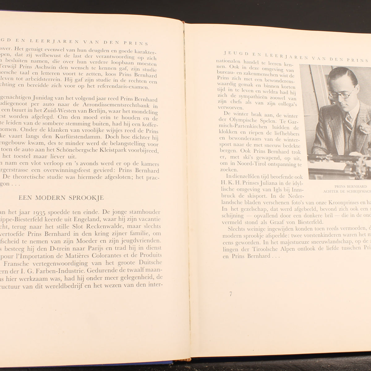 Libro conmemorativo Oranje-Nassau | Boda de Juliana y Bernardo 1937