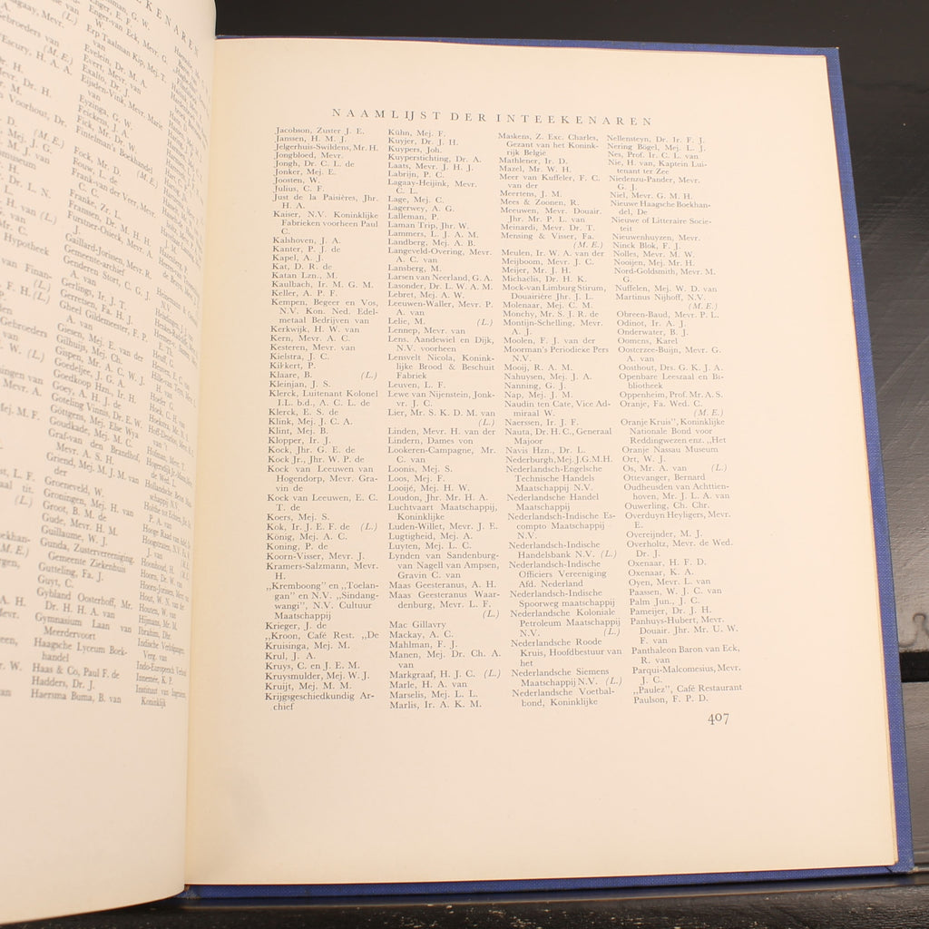 Libro conmemorativo Oranje-Nassau | Boda de Juliana y Bernardo 1937