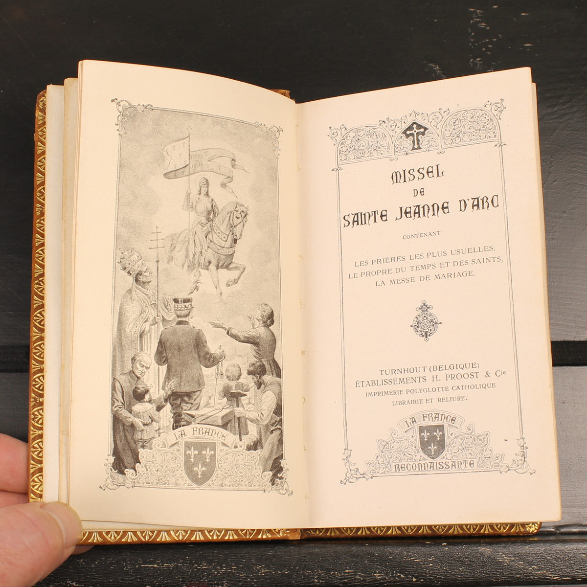 Missel de Sainte Jeanne d'Arc - Établissements H. Proost & Cie - Turnhout 1915