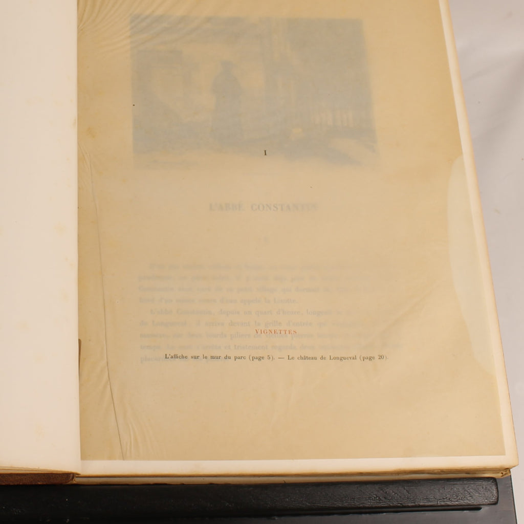 L’Abbé Constantin (1887) – Luxe Franse Illustratie-editie door Madeleine Lemaire – Grootformaat 32 cm