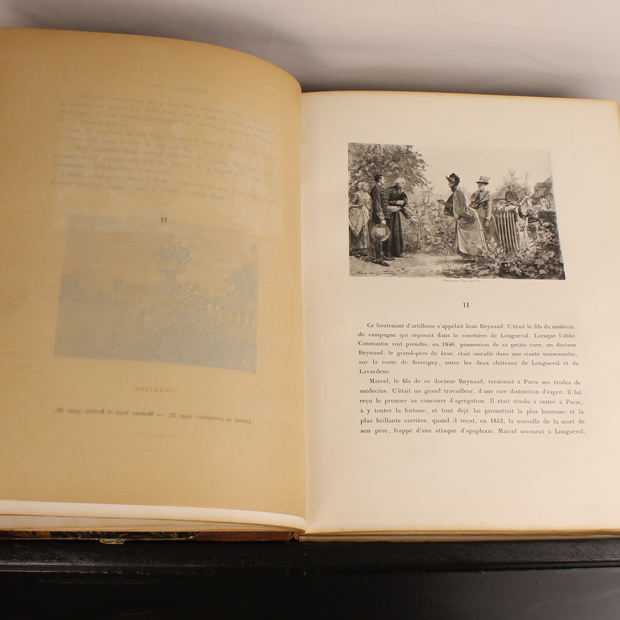 L’Abbé Constantin (1887) – Luxe Franse Illustratie-editie door Madeleine Lemaire – Grootformaat 32 cm