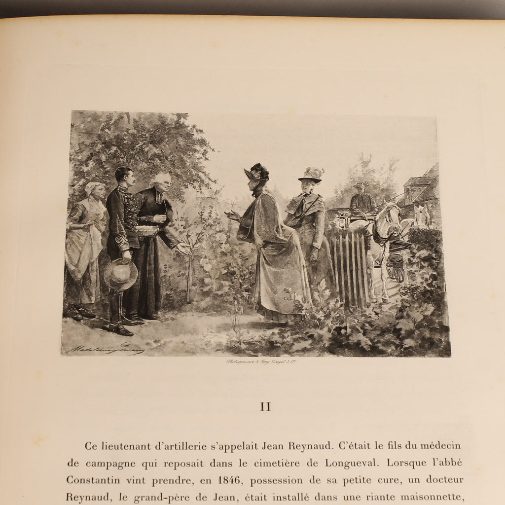 L’Abbé Constantin (1887) – Luxe Franse Illustratie-editie door Madeleine Lemaire – Grootformaat 32 cm